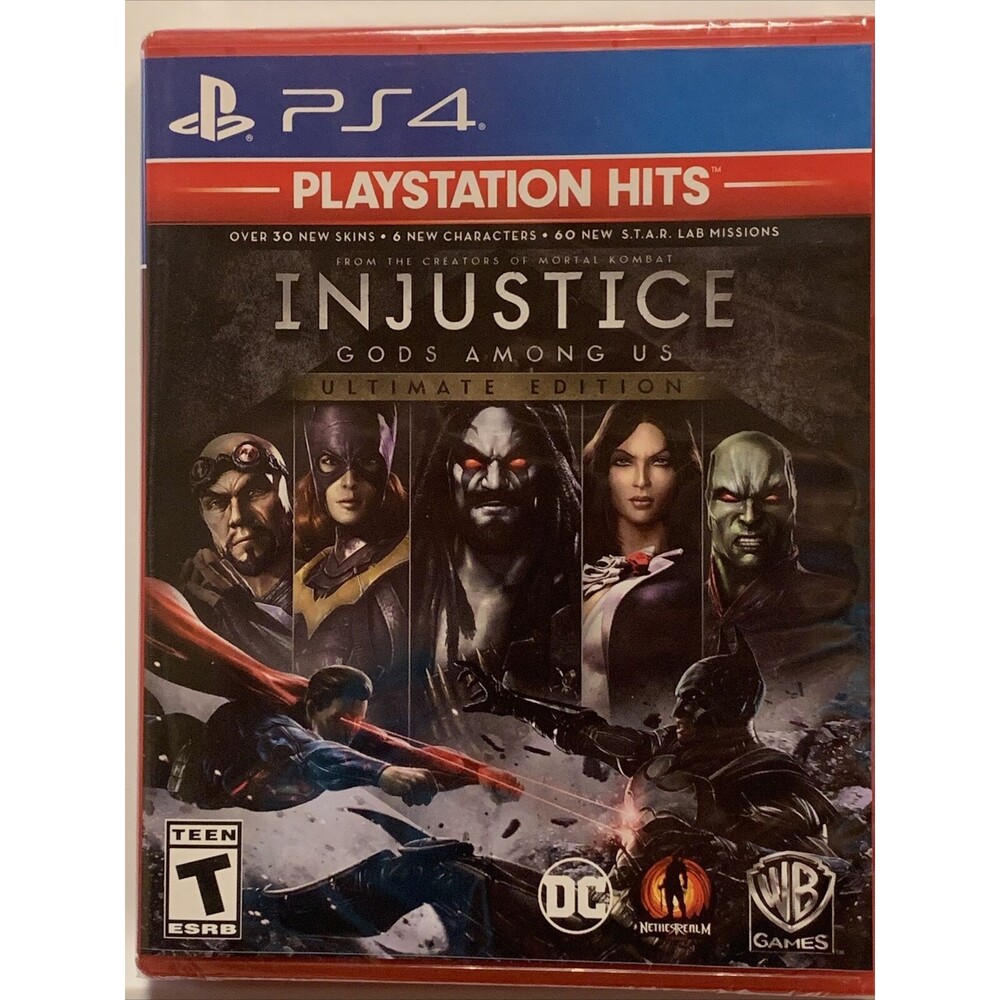 Injustice: Gods Among Us Ultimate Edition - PlayStation Hits PS4 NEW SEALED